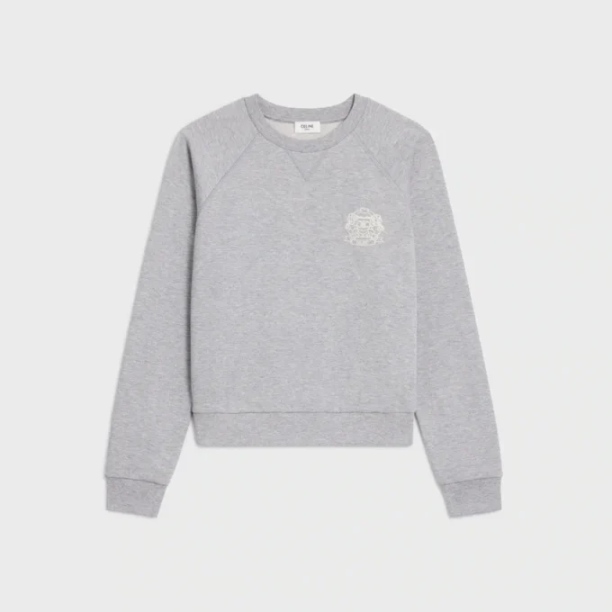 Kaşmir Pamuklu Blason Sweatshirt Kaşmir Pamuklu Blason Sweatshirt
