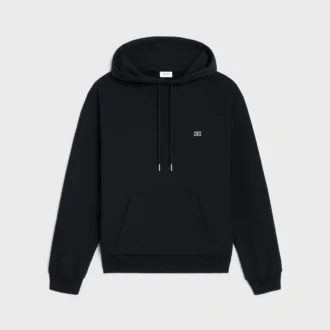 Kaşmir ve Pamuktan Üretilmiş Triomphe Bol Kesim Kapüşonlu Sweatshirt