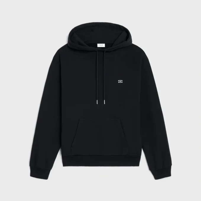 Kaşmir ve Pamuktan Üretilmiş Triomphe Bol Kesim Kapüşonlu Sweatshirt Kaşmir ve Pamuktan Üretilmiş Triomphe Bol Kesim Kapüşonlu Sweatshirt