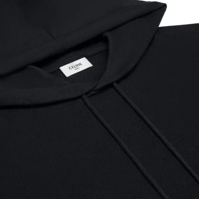 Kaşmir ve Pamuktan Üretilmiş Triomphe Bol Kesim Kapüşonlu Sweatshirt Kaşmir ve Pamuktan Üretilmiş Triomphe Bol Kesim Kapüşonlu Sweatshirt