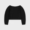 Kaşmir ve Yün Natta Boatneck Üst Kaşmir ve Yün Natta Boatneck Üst