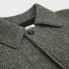 Kareli Yün Tweed Mac Ceket