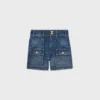Koyu Union Wash Denim Kitty Şort Koyu Union Wash Denim Kitty Şort