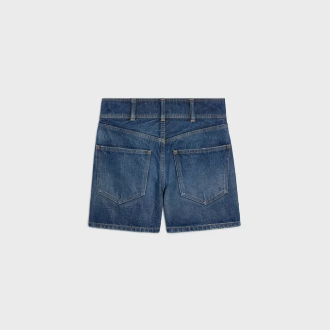 Koyu Union Wash Denim Kitty Şort Koyu Union Wash Denim Kitty Şort