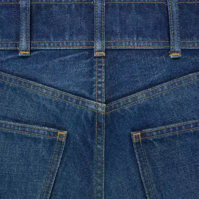Koyu Union Wash Denim Kitty Şort Koyu Union Wash Denim Kitty Şort