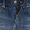 Koyu Union Wash Denim Midi Etek Koyu Union Wash Denim Midi Etek