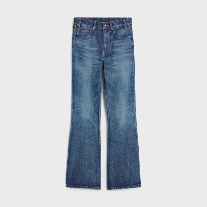 Koyu Union Yıkama Denim Bootcut Jeans Koyu Union Yıkama Denim Bootcut Jeans