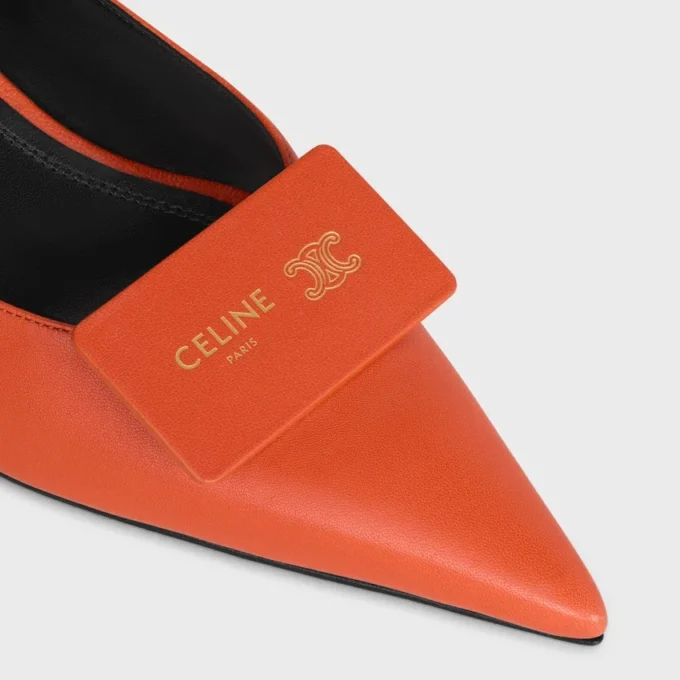 Kuzu Derisi İmza Slingback Kuzu Derisi İmza Slingback