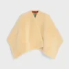 Kuzu Derisi Shearling Pelerin Kuzu Derisi Shearling Pelerin