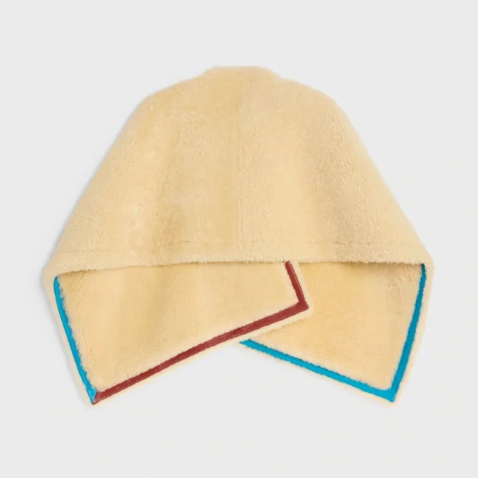 Kuzu Derisi Shearling Pelerin Kuzu Derisi Shearling Pelerin
