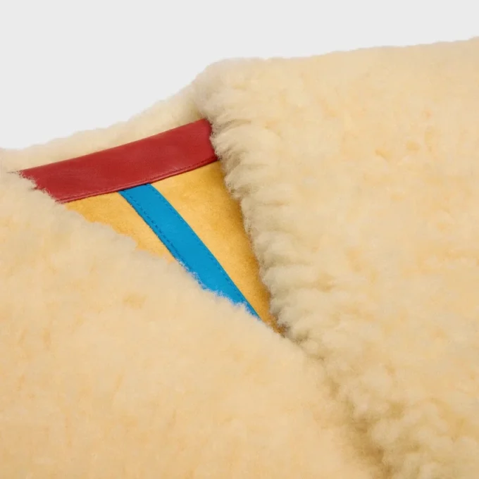 Kuzu Derisi Shearling Pelerin Kuzu Derisi Shearling Pelerin