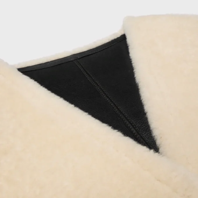 Kuzu Derisi Shearling Uzun Palto Kuzu Derisi Shearling Uzun Palto
