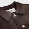 Kuzu Derisi Trucker Ceket Kuzu Derisi Trucker Ceket