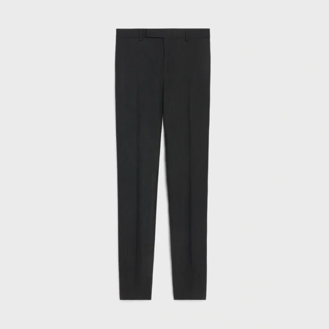 Üçlü Çizgili Flanel Mods Pantolon