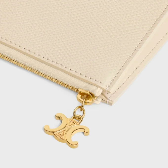 Üçlü Kese Seti Triomphe Canvas ve Damarlı Dana Derisi Triomphe Charms Üçlü Kese Seti Triomphe Canvas ve Damarlı Dana Derisi Triomphe Charms