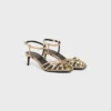 Lamine Kuzu Derisi CELINE Triomphe Sandalet Lamine Kuzu Derisi CELINE Triomphe Sandalet