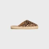 Leopar Desenli Tüylü Dana Derisi CELINE Mule Espadril Leopar Desenli Tüylü Dana Derisi CELINE Mule Espadril