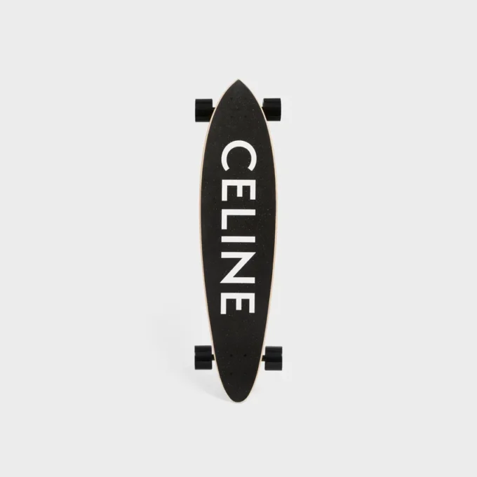 Longboard CELINE Logo Baskılı Longboard CELINE Logo Baskılı