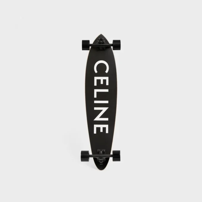 Longboard CELINE Logo Baskılı Longboard CELINE Logo Baskılı