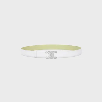 Metal Triomphe Toka ve Pürüzsüz ve Damarlı Dana Derisinden 25 mm Çift Taraflı Kayış Metal Triomphe Toka ve Pürüzsüz ve Damarlı Dana Derisinden 25 mm Çift Taraflı Kayış