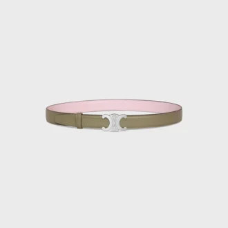 Metal Triomphe Toka ve Taurillon 25 mm Çift Taraflı Kayış Metal Triomphe Toka ve Taurillon 25 mm Çift Taraflı Kayış