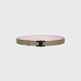 Metal Triomphe Toka ve Taurillon 25 mm Çift Taraflı Kayış Metal Triomphe Toka ve Taurillon 25 mm Çift Taraflı Kayış