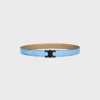 Metal Triomphe Toka ve Taurillon 25 mm Çift Taraflı Kayış Metal Triomphe Toka ve Taurillon 25 mm Çift Taraflı Kayış
