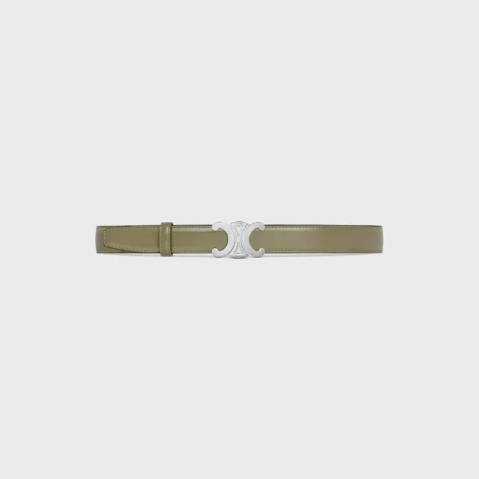 Metal Triomphe Toka ve Taurillon 25 mm Çift Taraflı Kayış Metal Triomphe Toka ve Taurillon 25 mm Çift Taraflı Kayış