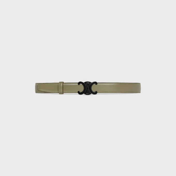Metal Triomphe Toka ve Taurillon 25 mm Çift Taraflı Kayış Metal Triomphe Toka ve Taurillon 25 mm Çift Taraflı Kayış
