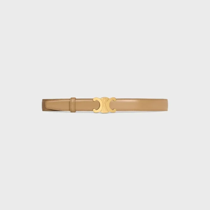 Metal Triomphe Toka ve Taurillon 25 mm Çift Taraflı Kayış Metal Triomphe Toka ve Taurillon 25 mm Çift Taraflı Kayış