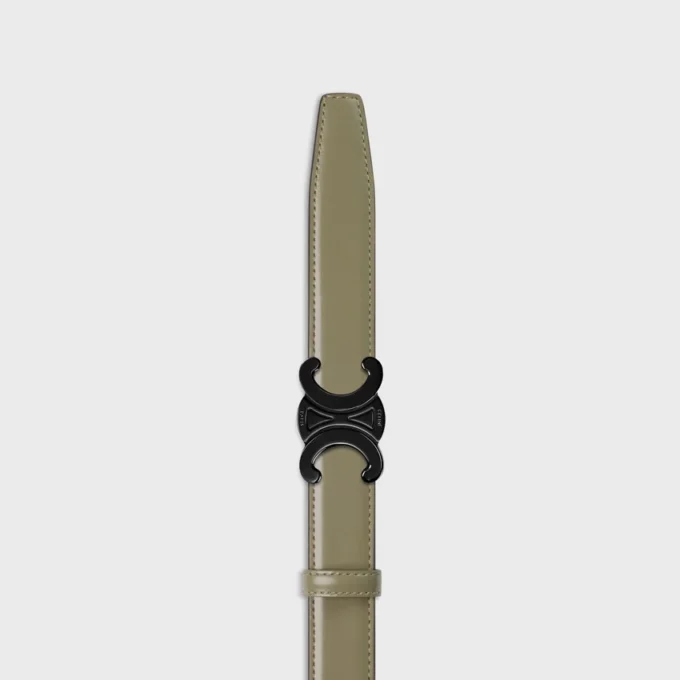 Metal Triomphe Toka ve Taurillon 25 mm Çift Taraflı Kayış Metal Triomphe Toka ve Taurillon 25 mm Çift Taraflı Kayış
