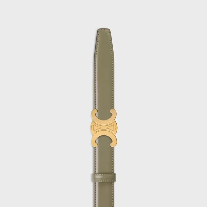 Metal Triomphe Toka ve Taurillon 25 mm Çift Taraflı Kayış Metal Triomphe Toka ve Taurillon 25 mm Çift Taraflı Kayış