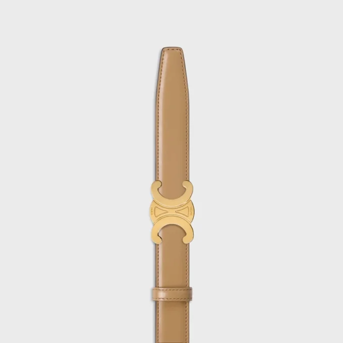 Metal Triomphe Toka ve Taurillon 25 mm Çift Taraflı Kayış Metal Triomphe Toka ve Taurillon 25 mm Çift Taraflı Kayış