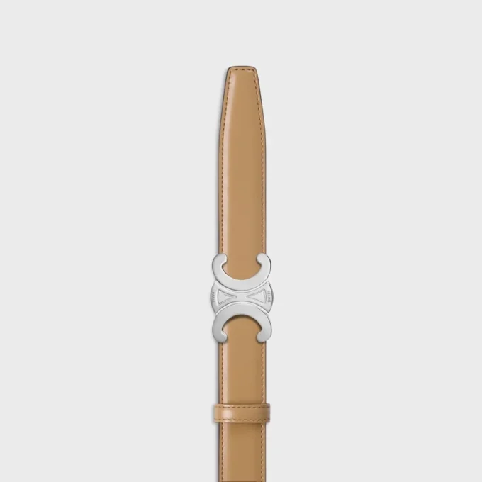 Metal Triomphe Toka ve Taurillon 25 mm Çift Taraflı Kayış Metal Triomphe Toka ve Taurillon 25 mm Çift Taraflı Kayış