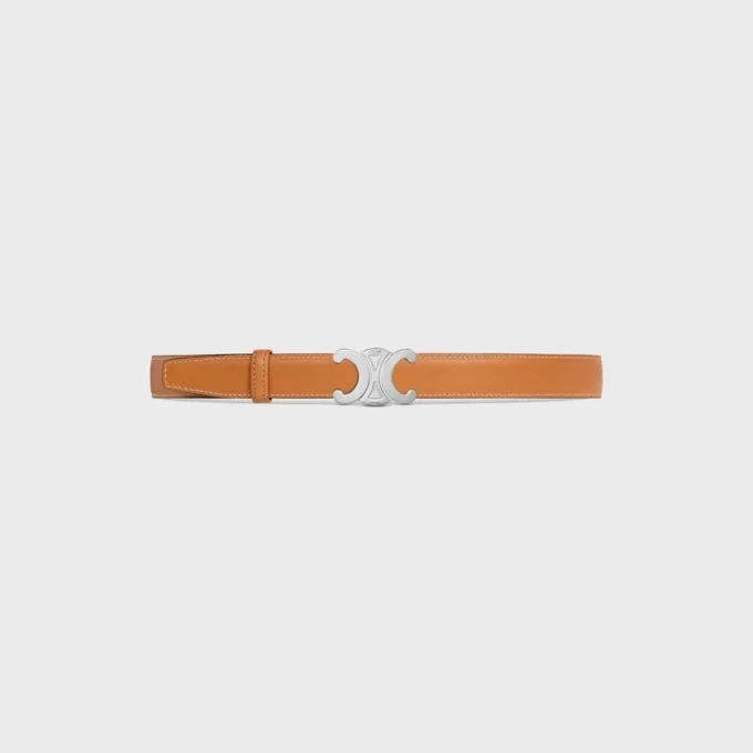 Metal Triomphe Toka ve Taurillon ve Doğal Dana Derisinden 25 mm Çift Taraflı Kayış Metal Triomphe Toka ve Taurillon ve Doğal Dana Derisinden 25 mm Çift Taraflı Kayış