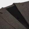 Mikro Houndstooth Yünlü Classic Ceket Mikro Houndstooth Yünlü Classic Ceket