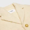 Mohair Yün Tweed Chasseur Ceket Mohair Yün Tweed Chasseur Ceket