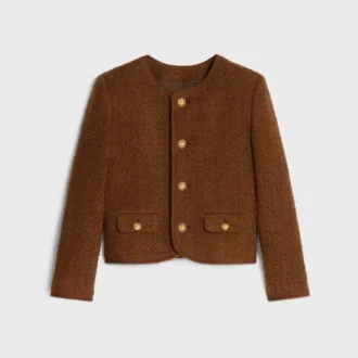 Mohair Yün Tweed Chelsea Ceket