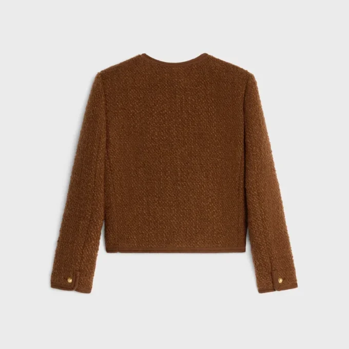 Mohair Yün Tweed Chelsea Ceket Mohair Yün Tweed Chelsea Ceket