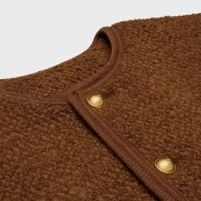 Mohair Yün Tweed Chelsea Ceket Mohair Yün Tweed Chelsea Ceket