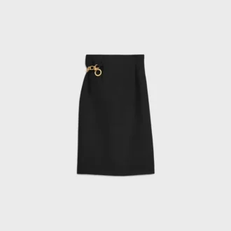 Mohair Yünlü Midi Etek