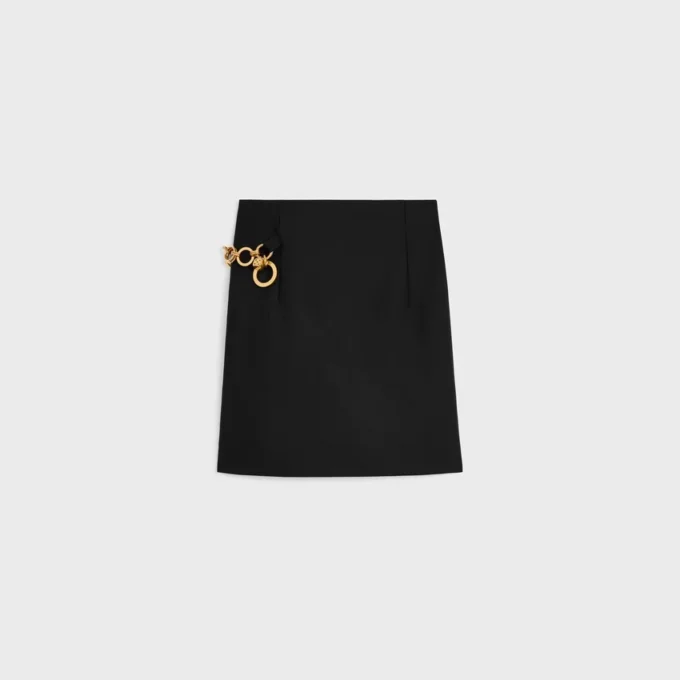 Mohair Yünlü Mini Etek Mohair Yünlü Mini Etek