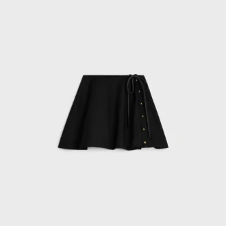 Mohair Yünlü Peplum Etek