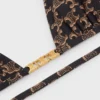 Monogram Jersey Üçgen Üst Monogram Jersey Üçgen Üst
