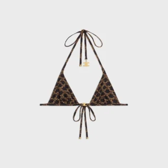 Monogram Mat Jersey Triomphe Üçgen Üst Monogram Mat Jersey Triomphe Üçgen Üst