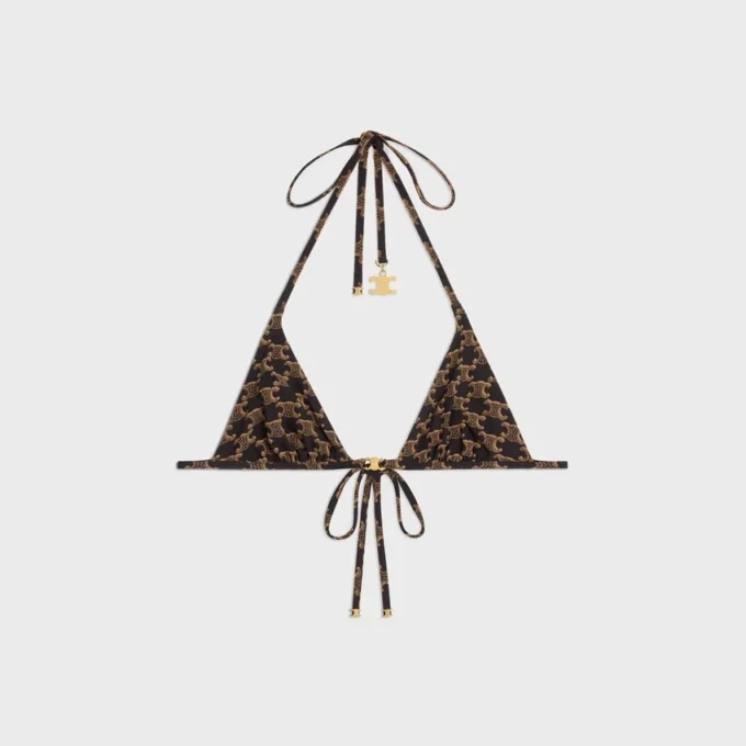 Monogram Mat Jersey Triomphe Üçgen Üst Monogram Mat Jersey Triomphe Üçgen Üst