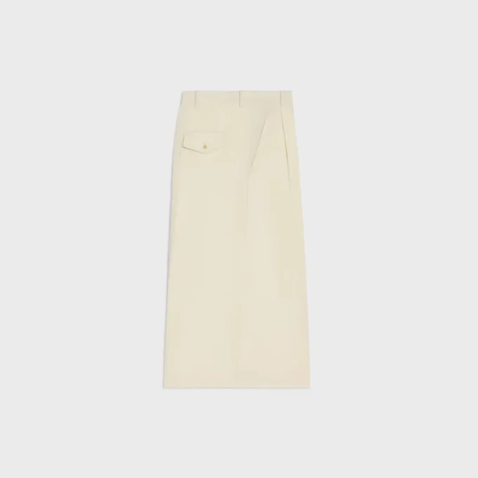 Montauk Çapraz Desenli Yün Kısaltılmış Pantolon Montauk Çapraz Desenli Yün Kısaltılmış Pantolon