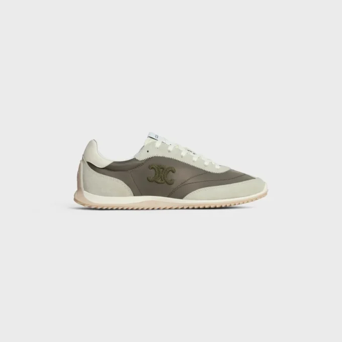 Naylon, Süet Dana Derisi ve Dana Derisinden Üretilmiş Racer Sneaker