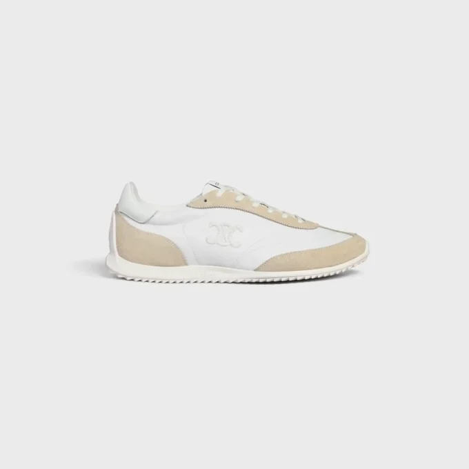 Naylon, Süet Dana Derisi ve Dana Derisinden Üretilmiş Racer Sneaker