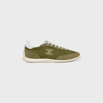 Naylon, Süet Dana Derisi ve Dana Derisinden Üretilmiş Racer Sneaker